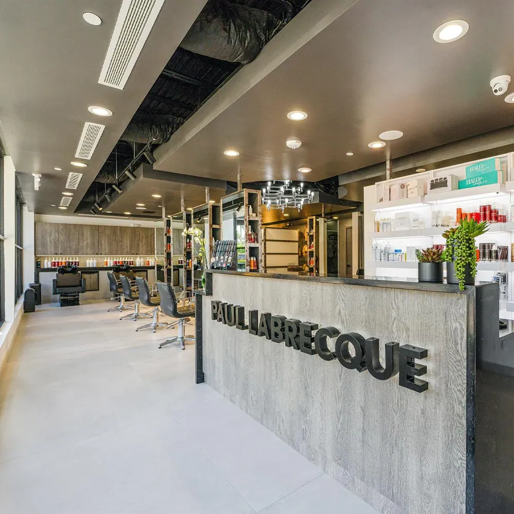 Paul Labrecque Salon commercial interior construction Florida — Engler Construction Group